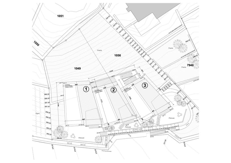Plan de situation villa Centre
