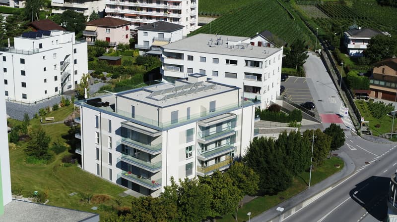Vue extérieure de l'immeuble
