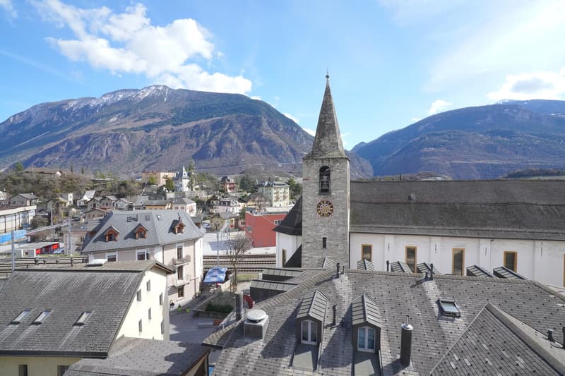 CENTRE-VILLE DE SIERRE APPARTEMENT DUPLEX AVEC VUE (2)