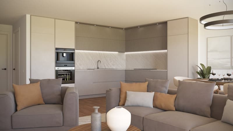 Nouveau projet à Bevaix – Appartement de 4,5 pièces au rez-de-chaussée avec jardin (lot E) (4)
