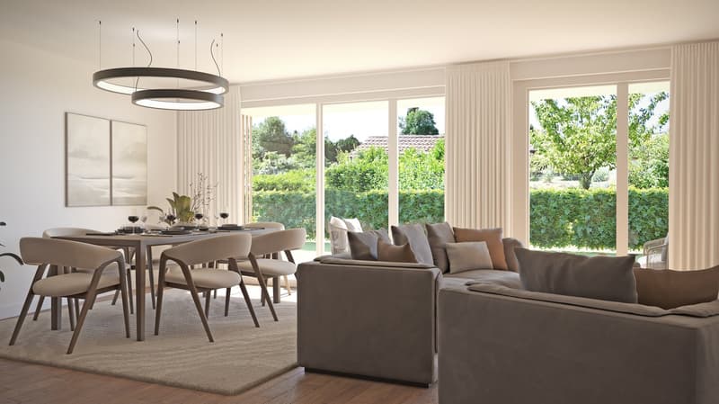 Nouveau projet à Bevaix – Appartement de 4,5 pièces au 1er étage avec balcon (lot F) (4)