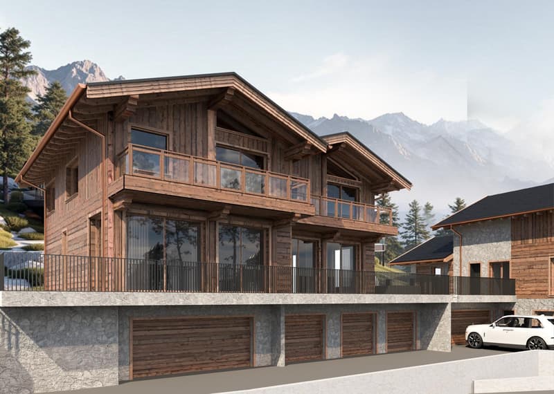 Superbe chalet mitoyens en résidence principale à Lens (2)
