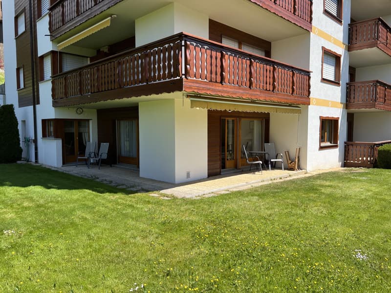 Bel appartement de 3 pièces au rez-pelouse (9)