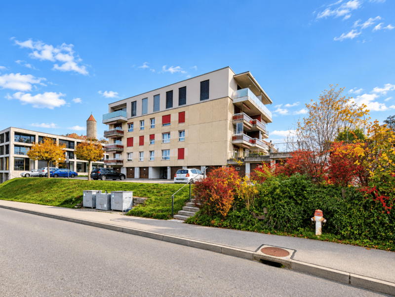 Appartement (2.5 pces + bureau) à deux pas du centre-ville de Romont (2)