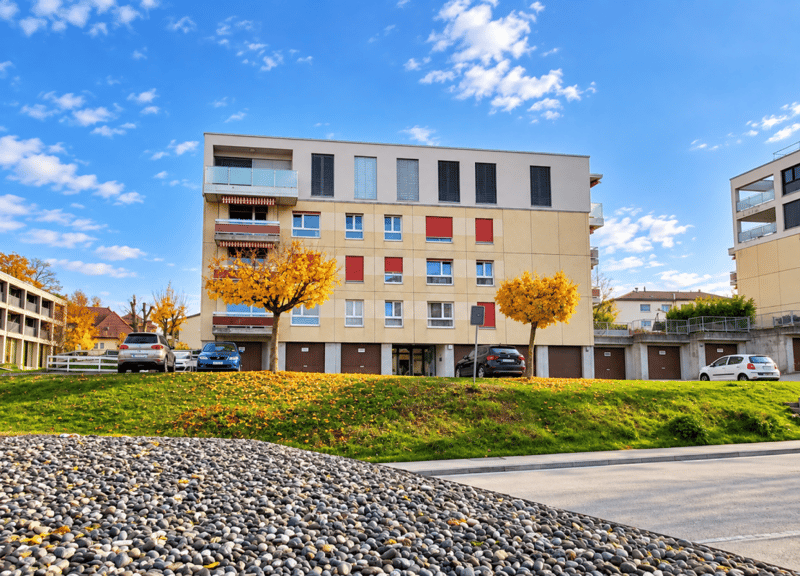 Appartement (2.5 pces + bureau) à deux pas du centre-ville de Romont (1)