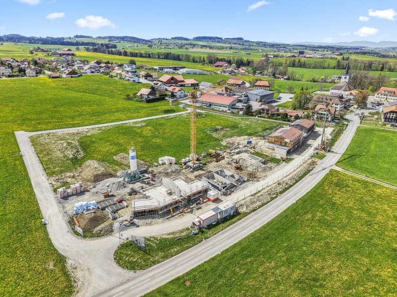 6 Villas jumelées neuves de 5.5 pces à Sâles (4)