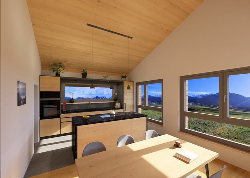 A0 - Appartement neuf 2.5 pièces au rez-de-chaussée, aux Sciernes d'Albeuve (7)