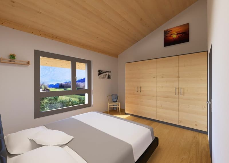 A0 - Appartement neuf 2.5 pièces au rez-de-chaussée, aux Sciernes d'Albeuve (10)