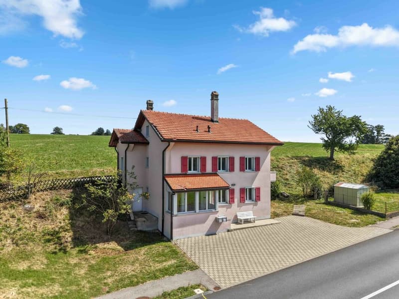 Maison de 2 appartement à 5 min de Romont et 20 min de Bulle (1)