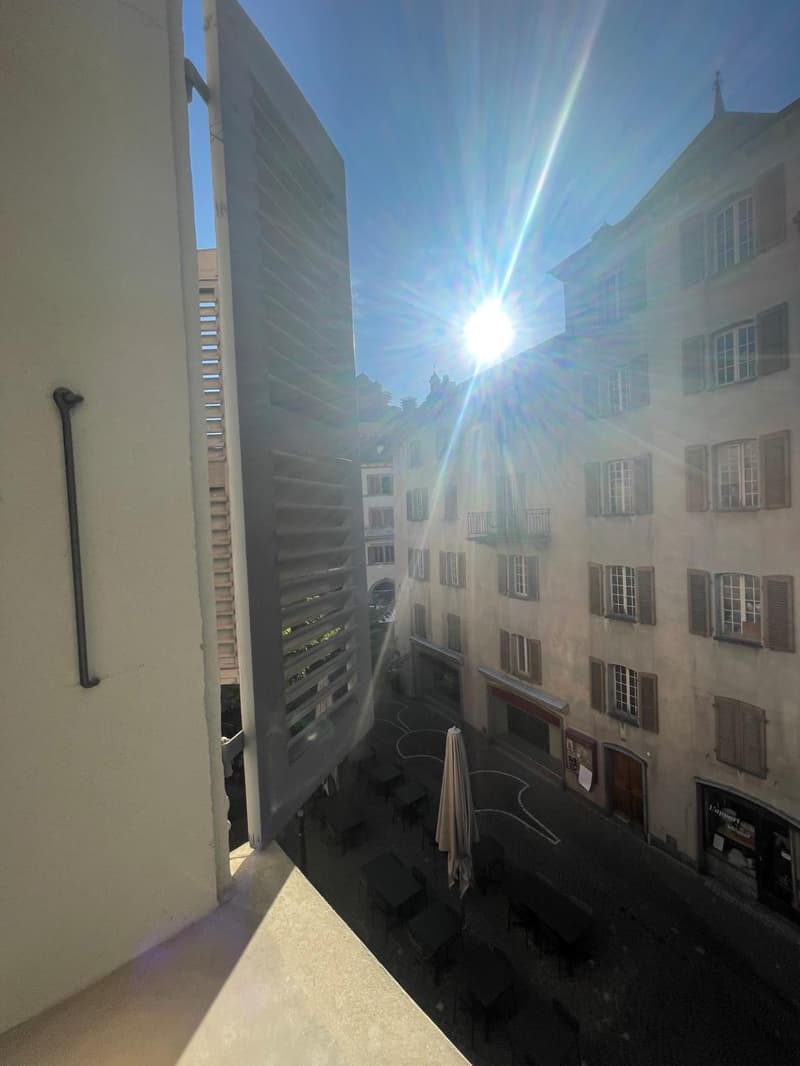 Charmant studio au coeur de la vieille ville de Sion (6)
