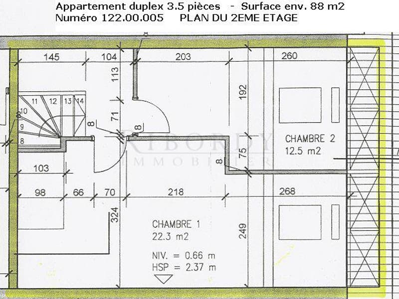 Corsier au calme, dans belle bâtisse campagnarde, appartement de 3.5 pièces ! (6)