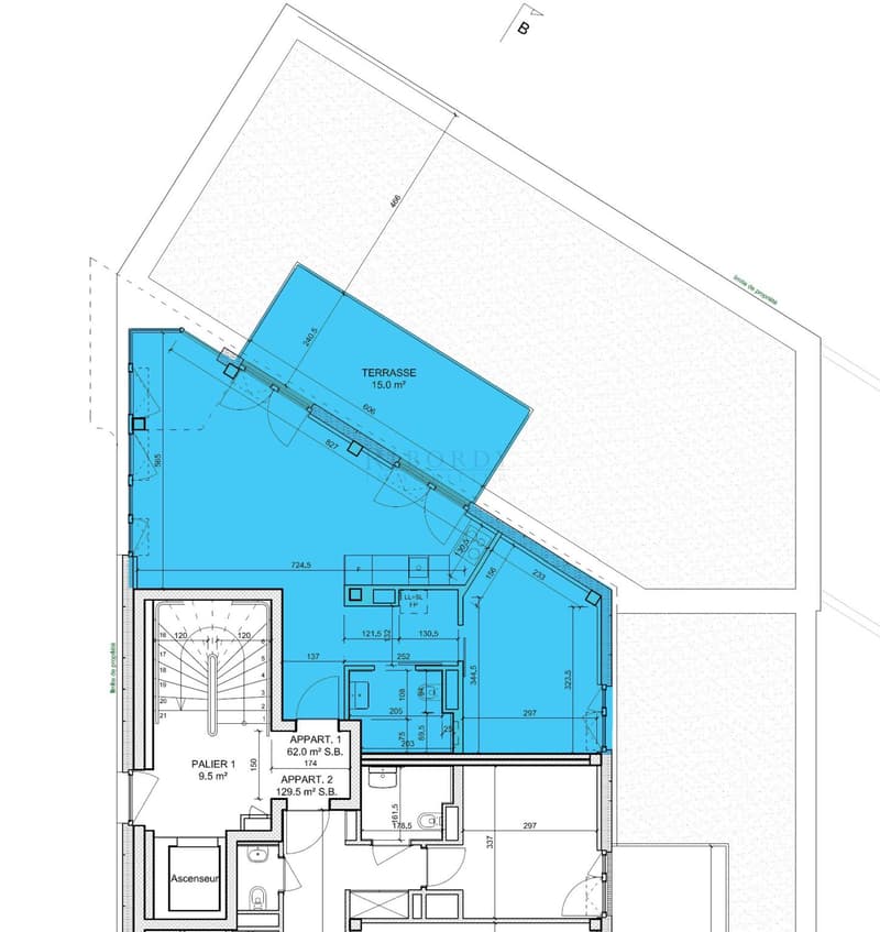 Superbe 3.0 pièces contemporain avec spacieuse terrasse, meublé (9)