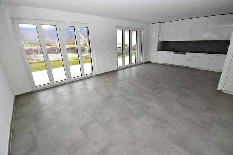 Appartement 3.5 pièces rez-de-chaussée (1)