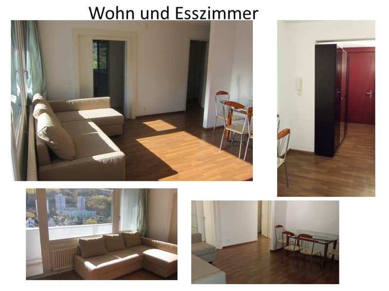 Einzelzimmer / Zimmer in WG - Furnished Single Room - 5 min zum Bahnhof Baden (4)