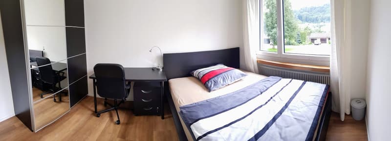 Einzelzimmer / Zimmer in WG - Furnished Single Room - 5 min zum Bahnhof Baden (15)