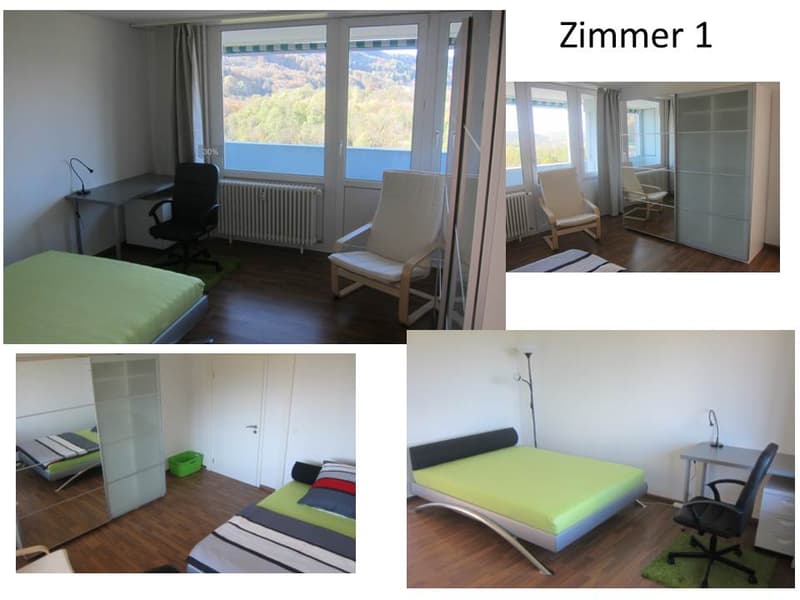 Einzelzimmer / Zimmer in WG - Furnished Single Room - 5 min zum Bahnhof Baden (10)