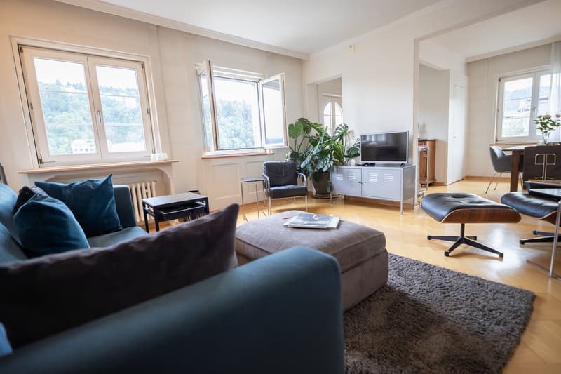 4-Zimmer Wohnung mit Blick über Stadt Luzern zu verkaufen (1)