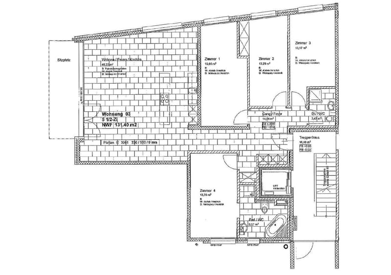 Erdgeschosswohnung mit großem Garten und Tiefgaragenplatz an zentraler Lage (5)