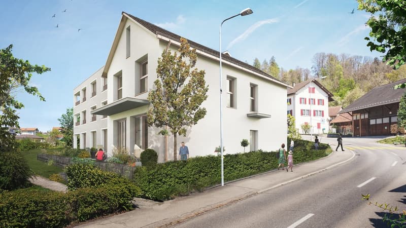 Schöne Neubauwohnung in sympatischem MFH "Kirschgarten" (3)