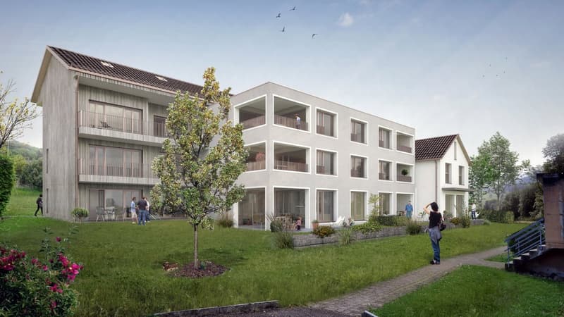 Schöne Neubauwohnung in kleinem MFH "Kirschgarten" (1)