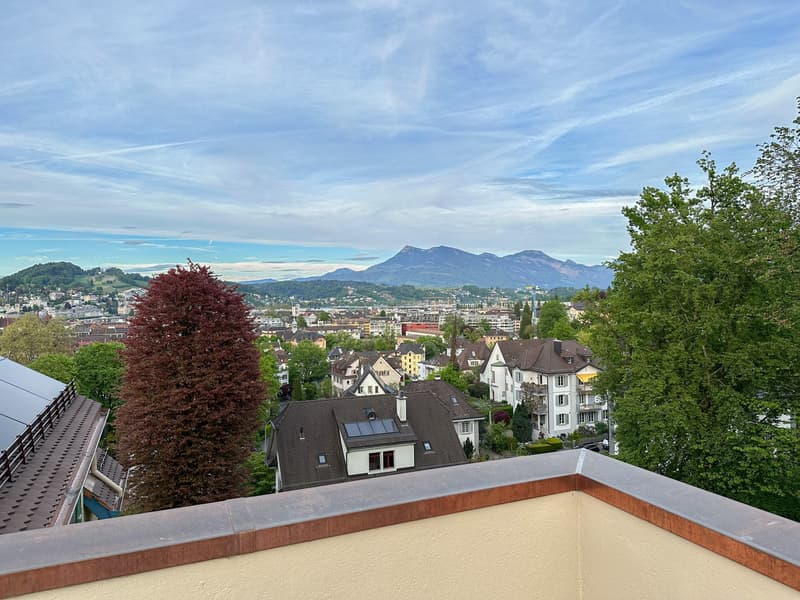 Aussicht über die Stadt Luzern