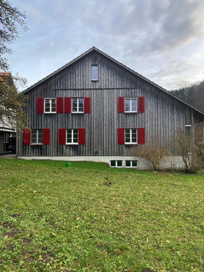 Einfamilienhaus in ländlicher Umgebung, Nähe Winterthur zu vermieten (2)