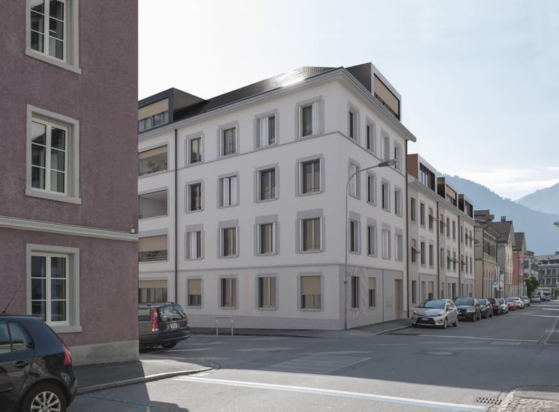 6.5 Zimmer Stadtwohnung in Glarus (1)
