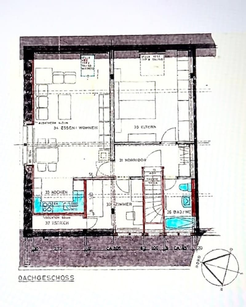 Schöne und helle 2-Zimmer-Dachwohnung an zentraler Lage im landschaftlichen Schupfart (12)