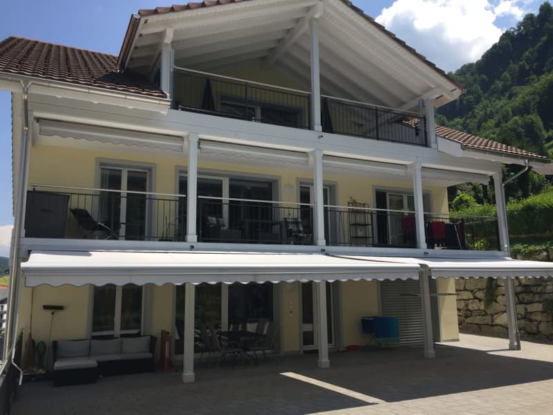 Dach-Wohnung mit exklusivem Ausbau, grossem Balkon, Lift (1)