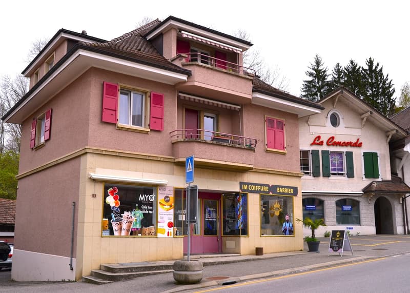 Immeuble locatif mixte à Oron-la-Ville (1)