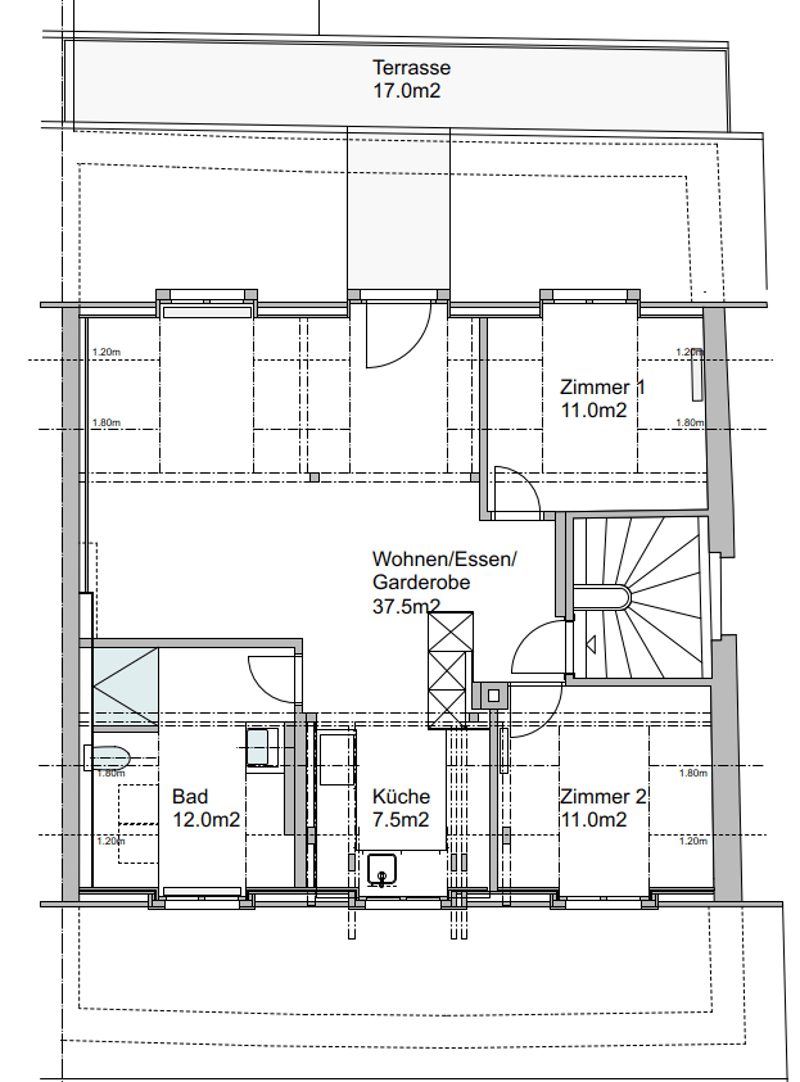 Dachgeschoss Wohnung in Riehen (20)