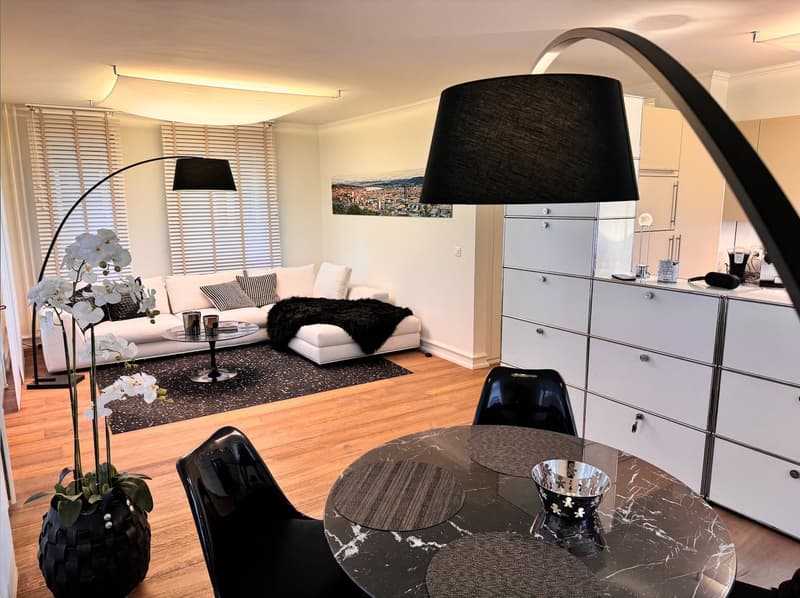 Exklusiv möblierte Wohnung an bester Lage in Zürich-Enge (1)