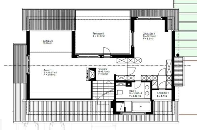 11.5 Zimmer-Attikawohnung an bester Lage in Zürich / 11.5 rooms Duplex Attic Apartment in Zurich (14)