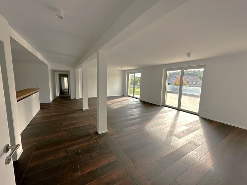 Exklusive 7.5 Zimmer-Parterre-Wohnung im Eigentumsstandard mit über 200m² Aussenbereich zu vermieten (2)
