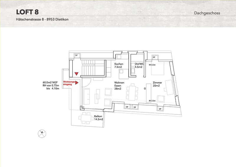 LOFT-Wohnung im Dachgeschoss zum selber gestalten (2)