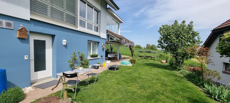 3.5 Zimmer Studio-möbliert mit Gartenbenutzung in Hägendorf (13)