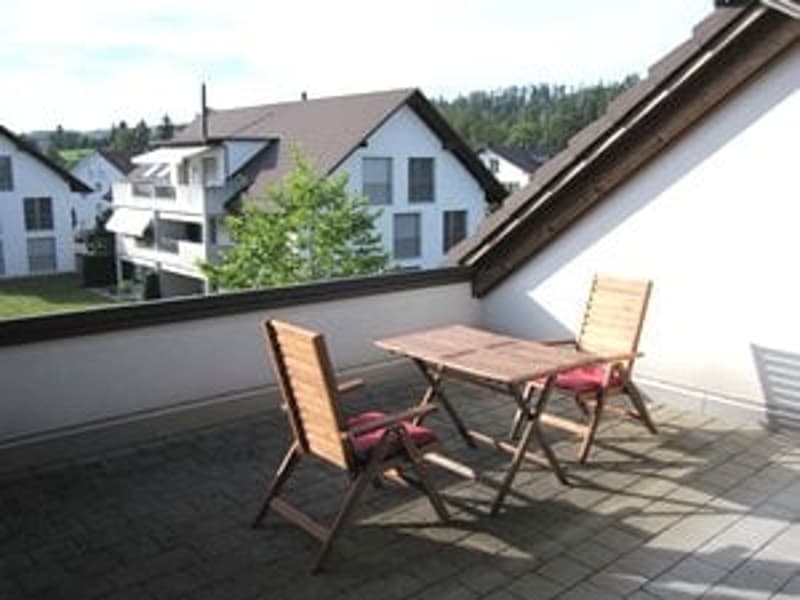 per sofort - Grosszügige, luxuriöse und lichtdurchflutete Dachwohnung in Zollikerberg (1)