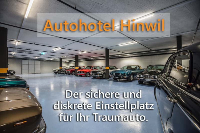 Autohotel Hinwil: 1 rarer Platz im Autohotel-Hinwil wird frei (1)