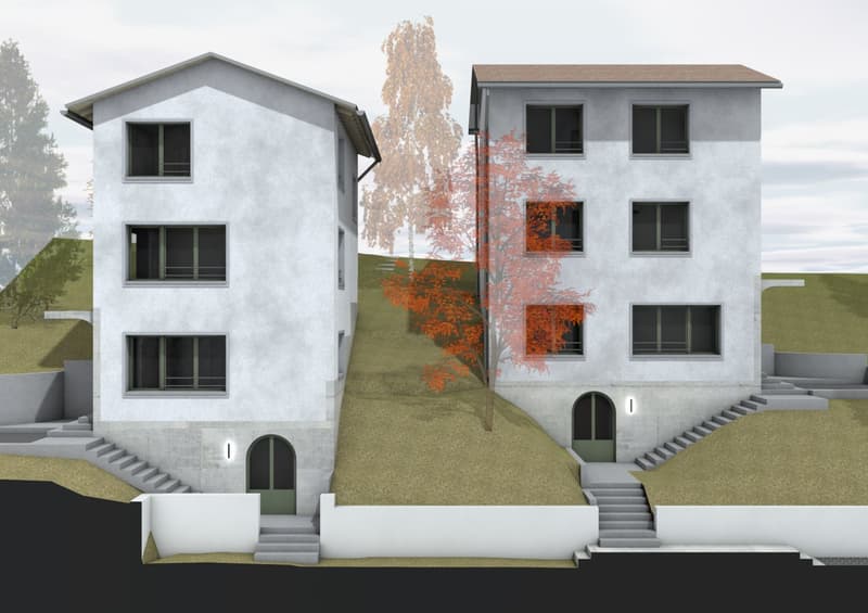 Zwei Einfamilienhäuser an Top-Lage, mit Aussicht (4)
