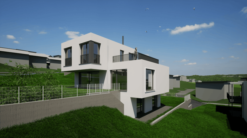Neubau Einfamilienhaus in Stetten SH (1)