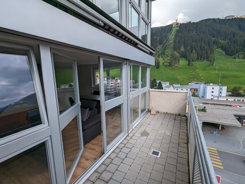 Möblierte Maisonette-Ferienwohnung in Davos Platz Nähe Jakobshornbahn (1)