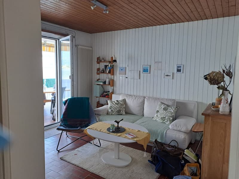 Ferien-Wohnung im Gambarogno, möbliert, 54m3, Seesicht, ganzjährig zu vermieten (2)