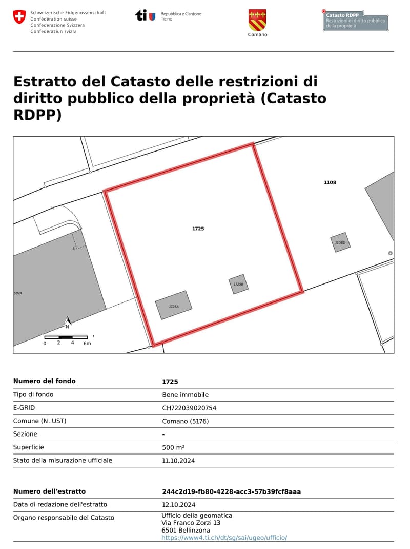 Ground floor plan with measurements