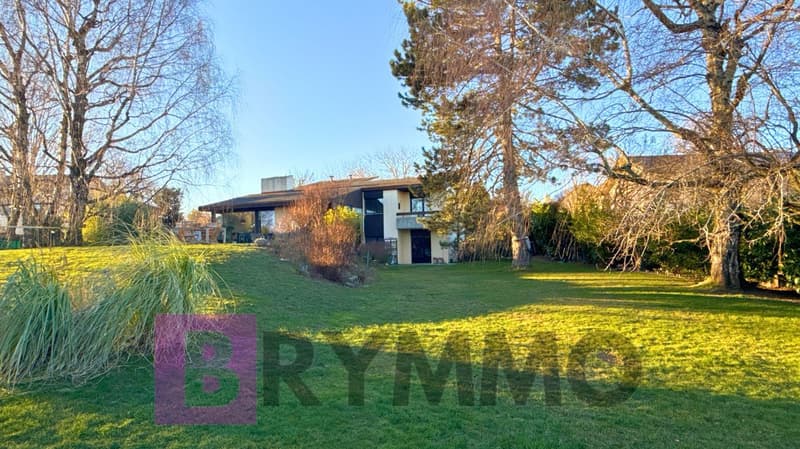 SPLENDIDE MAISON D’ARCHITECTE AVEC UN VASTE JARDIN | homegate.ch