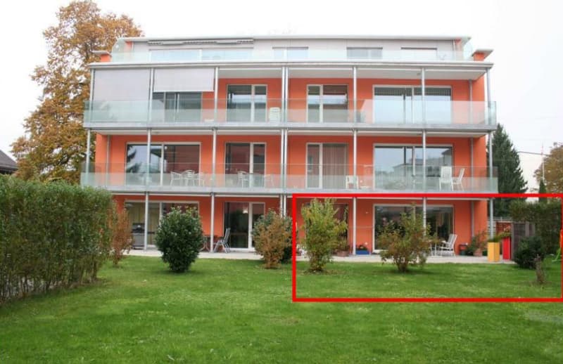 ZENTRALE & RUHIGE GARTENWOHNUNG mit Biotop in Pfäffikon ZH