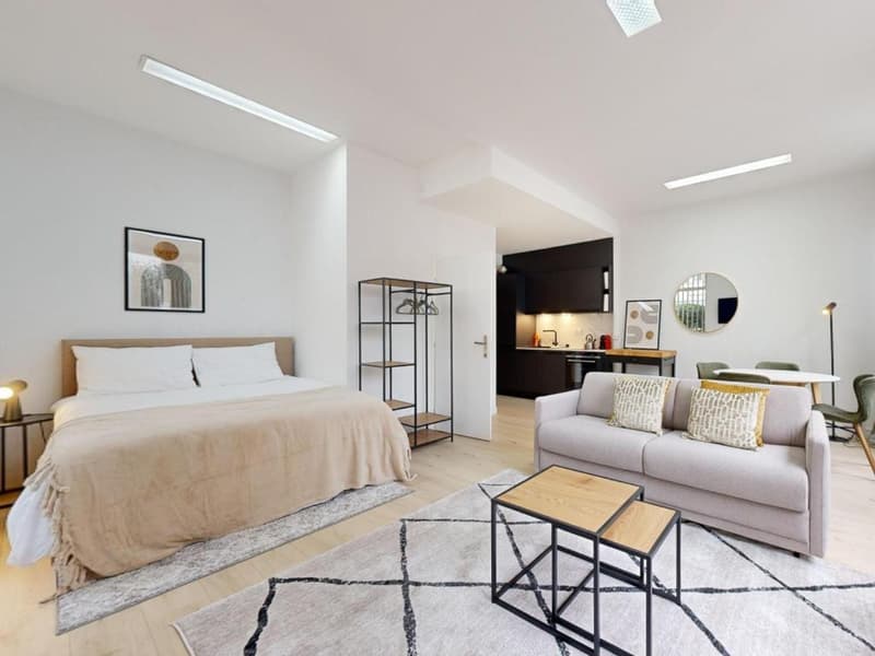 Studio rénové à Champel, idéal pour investisseur ( available for non-swiss residents )