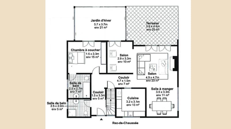 Terrace, Bedroom, Bathroom, Living room, Kitchen, Dining room, Shower room, Bathroom, Terrace