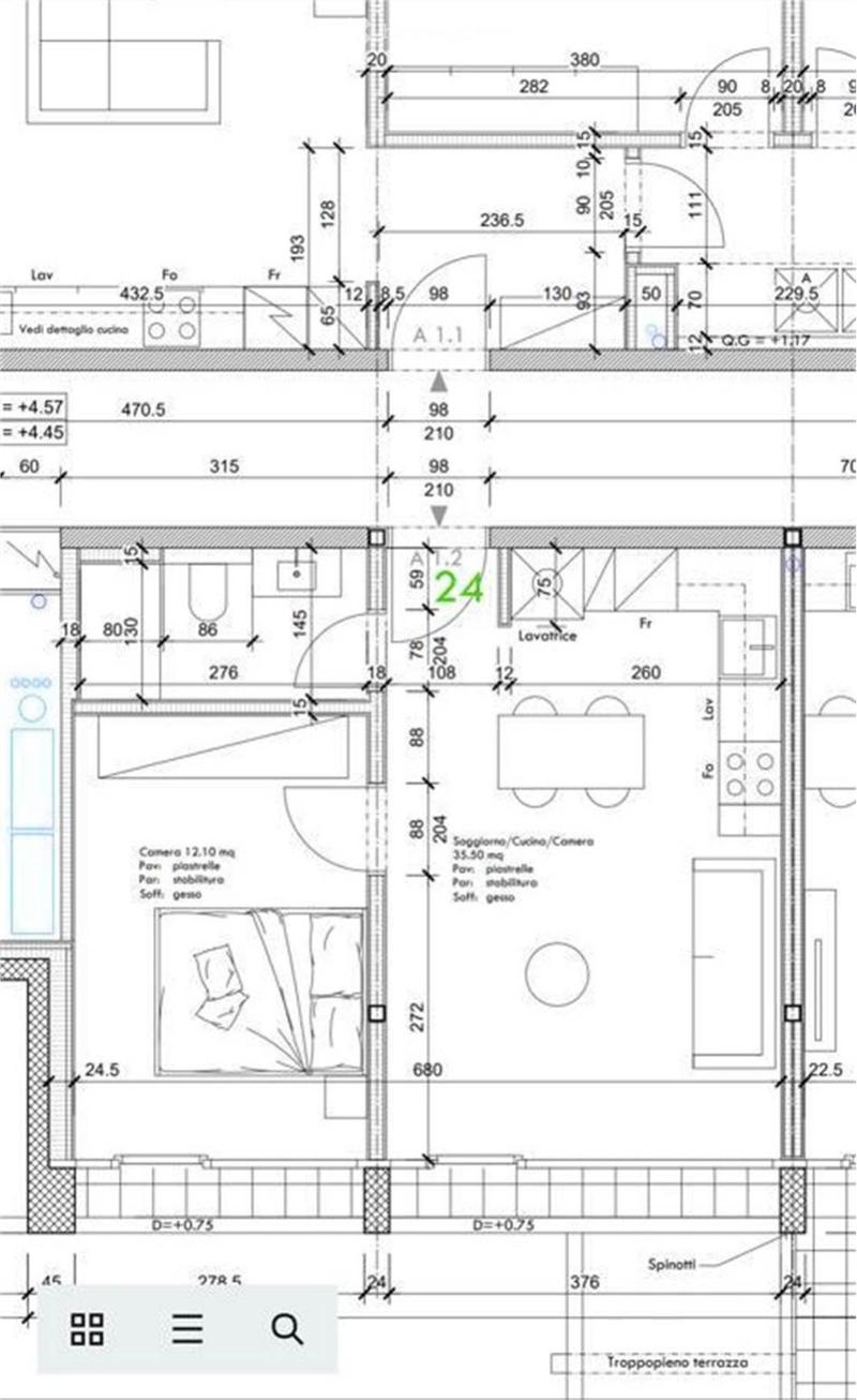 living room, kitchen, 2 bedrooms, 2 bathrooms, balcony