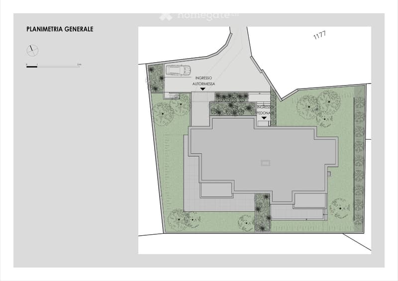 Ingresso, Autorimessa, Pedonale