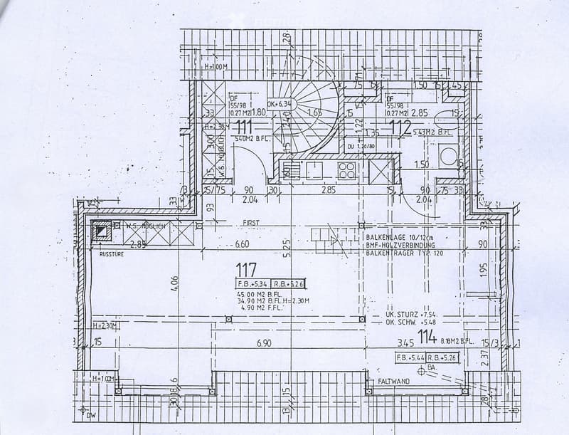 entrance, living room, kitchen, 2 bedrooms, 2 bathrooms, terrace